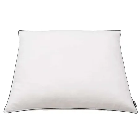Oreiller lot de 2 Remplissage de duvet 80 x 80 cm Blanc