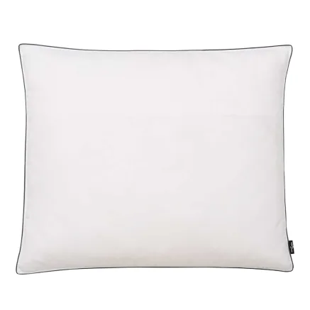 Oreiller lot de 2 Remplissage de duvet 70 x 60 cm Blanc 2