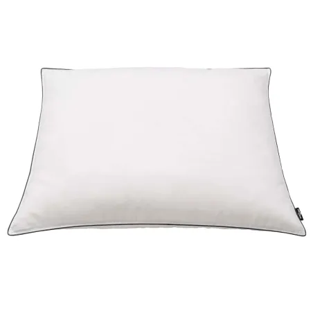Oreiller lot de 2 Remplissage de duvet 70 x 60 cm Blanc