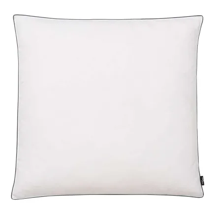 Oreiller lot de 2 Remplissage de duvet léger 80 x 80 cm Blanc 2