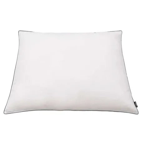 Oreiller lot de 2 Remplissage de duvet léger 80 x 80 cm Blanc