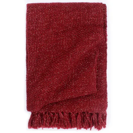 Couverture Bordeaux 220 x 250 cm Polyester