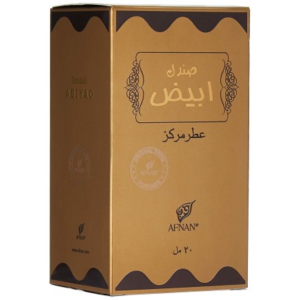 Geurolie Afnan Abiyad Sandal 20 ml 2