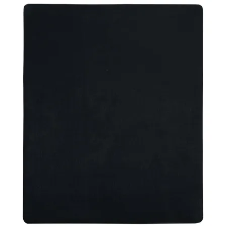 Drap-housse Jersey Noir 140x200 cm Coton
