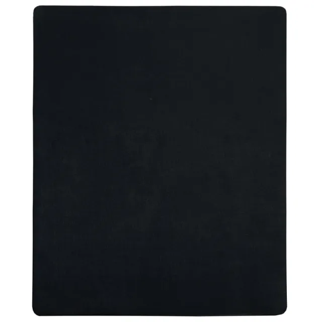 Draps-housses Jersey 2 pcs Noir 160x200 cm Coton
