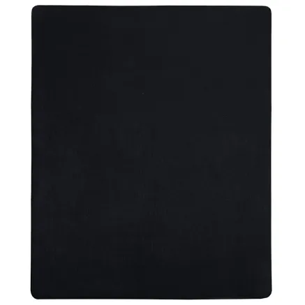 Draps-housses Jersey 2 pcs Noir 180x200 cm Coton 2