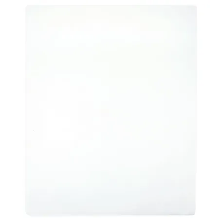 Draps-housses Jersey 2 pcs Blanc 100x200 cm Coton