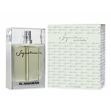 Uniseks Parfum Al Haramain Signature Silver EDT 100 ml Signature Silve