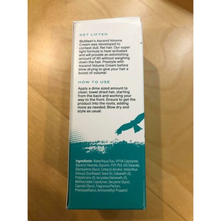 Crème de Fixation Moyenne Blumaan Ascend Volume 100 ml 2