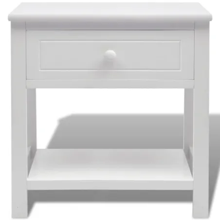 Table de chevet Bois Blanc
