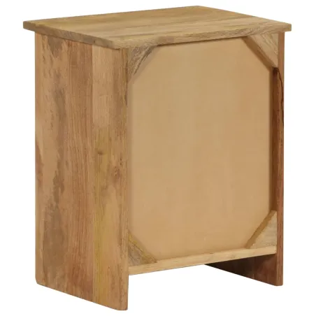 Table de chevet Bois de manguier massif 40x30x50 cm