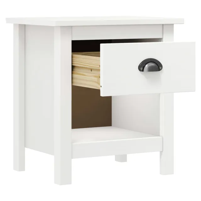 Tables de chevet 2 pcs Hill 46x35x49,5 cm Bois de pin solide