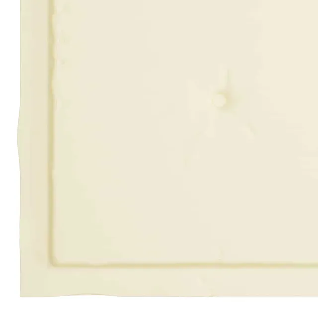 Chaises de jardin et coussins crème lot de 4 Bois teck massif