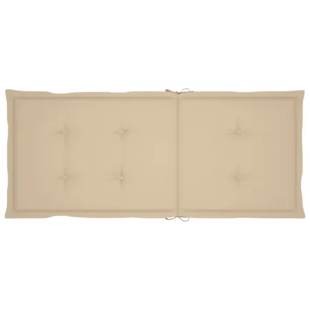 Chaise à bascule avec coussin bambou