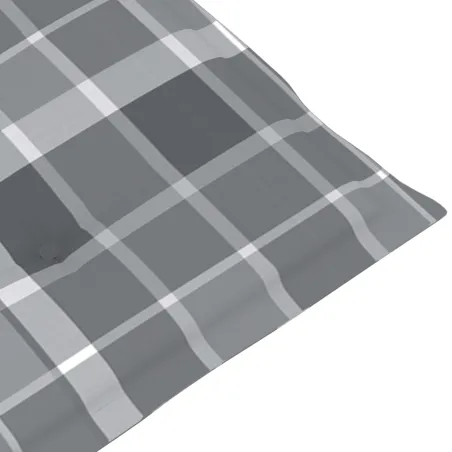 Chaise à bascule avec coussin Bambou