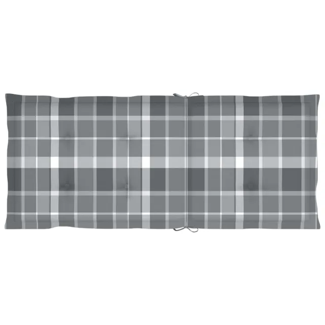 Chaises pliables de jardin lot de 6 avec coussins Bois d'acacia