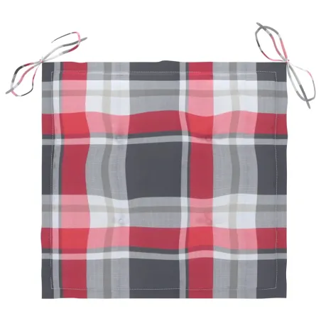 Chaises à manger d'extérieur lot de 3 et coussins Acacia massif