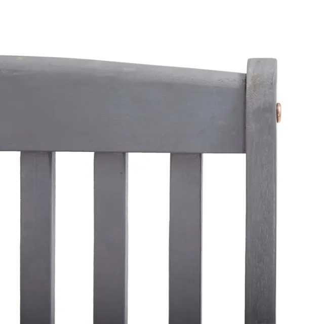 Chaises pliables d'extérieur lot de 2 et coussins Bois d'acacia