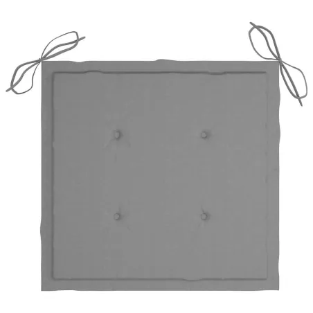 Chaises pliables d'extérieur lot de 4 et coussins Bois d'acacia