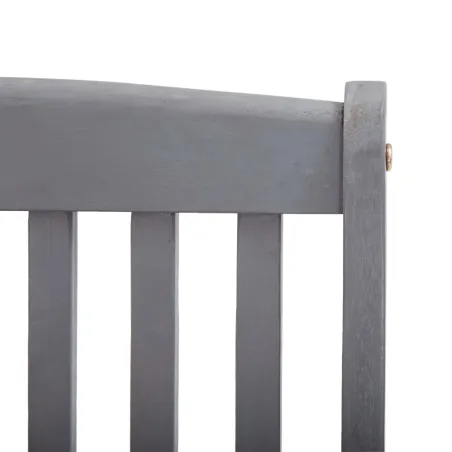 Chaises pliables d'extérieur lot de 6 et coussins Bois d'acacia