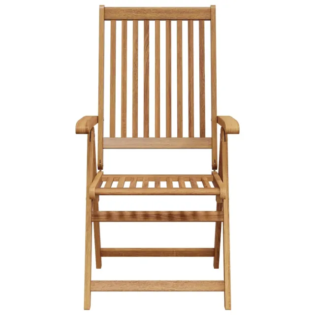 Chaises pliables de jardin lot de 4 Bois d'acacia solide