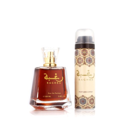 Set de Parfum Unisexe Lattafa Raghba EDP 2 Pièces