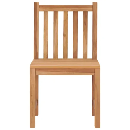 Chaises de jardin lot de 8 Bois de teck solide
