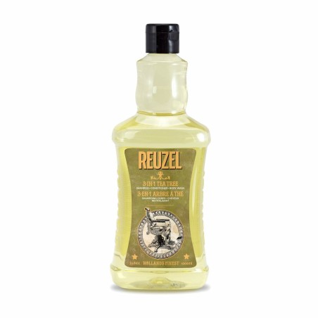 Champú, Acondicionador y Gel de Ducha 3-N-1 Tea Tree Reuzel 3-N-1 Tea