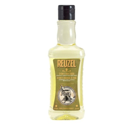 Champú, Acondicionador y Gel de Ducha 3-N-1 Tea Tree Reuzel 3-N-1 Tea