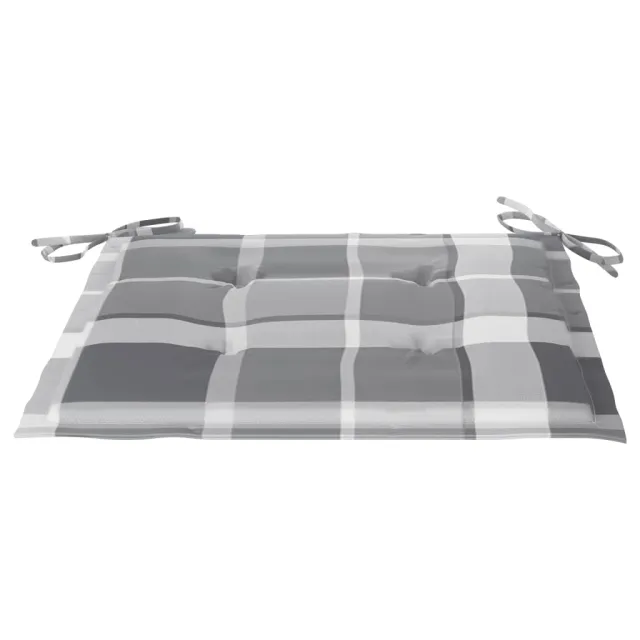 Chaises pliables de jardin lot de 6 avec coussins Bois d'acacia