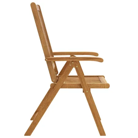 Chaises pliables de jardin lot de 8 Bois d'acacia solide