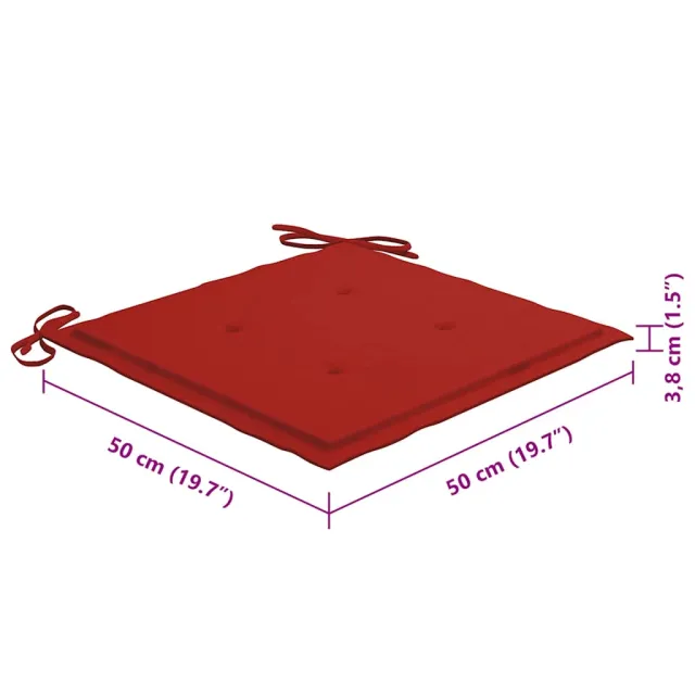 Chaises de jardin et coussins lot de 8 Bois acacia solide Gris