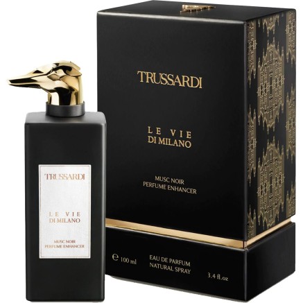 Unisex-Parfüm Trussardi EDP Le Vie Di Milano Musc Noir Perfume Enhanc