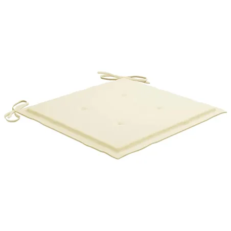 Chaises pliables d'extérieur lot de 8 et coussins Bois d'acacia