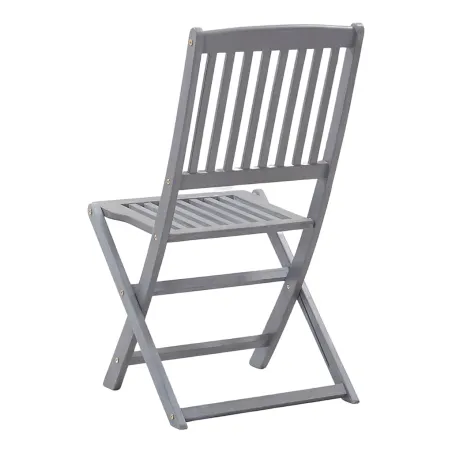 Chaises pliables d'extérieur lot de 8 Bois d'acacia solide