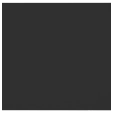 Table de chevet Noir 30,5x30x30 cm Bois d'ingénierie