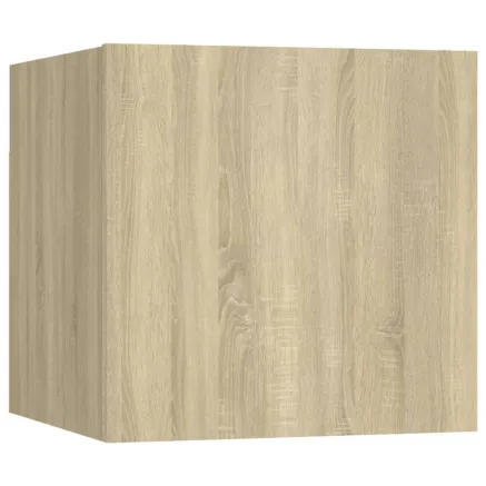 Table de chevet Chêne sonoma 30,5x30x30 cm Bois d'ingénierie 2