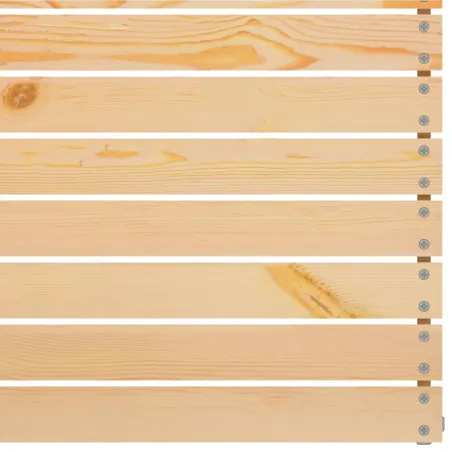 Salon de jardin 3 pcs Bois de pin massif