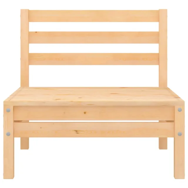 Salon de jardin 4 pcs Bois de pin massif