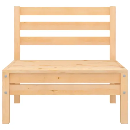 Salon de jardin 4 pcs Bois de pin massif