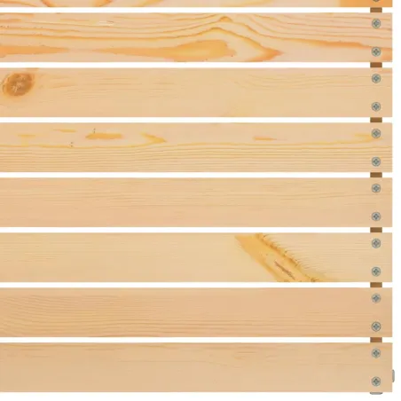 Salon de jardin 6 pcs Bois de pin massif