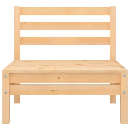 Salon de jardin 6 pcs Bois de pin massif