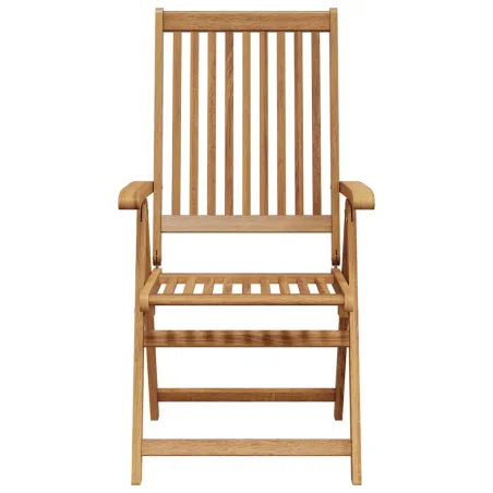 Chaises pliables de jardin lot de 3 Bois d'acacia solide