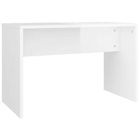 Ensemble de coiffeuse Blanc brillant 74,5x40x141 cm