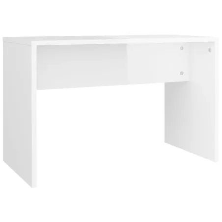Ensemble de coiffeuse Blanc brillant 86,5x35x136 cm