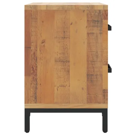 Tables de chevet 2 pcs 36x30x45 cm Bois de pin massif