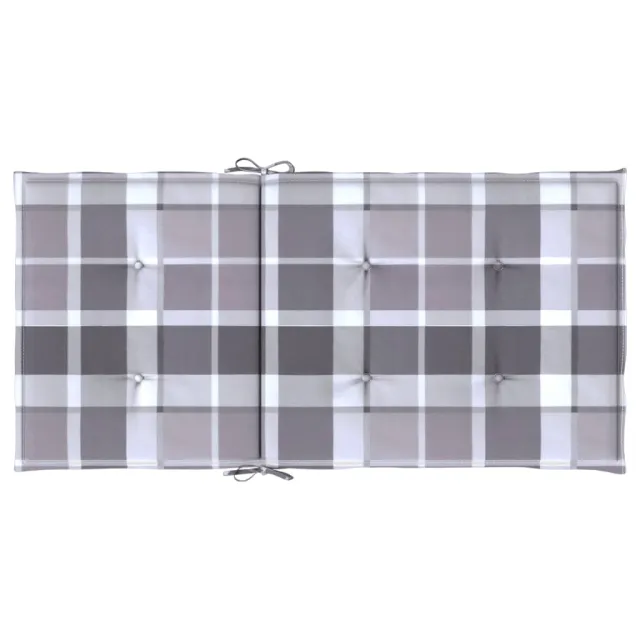 Coussins de chaise de jardin à dossier bas lot de 6