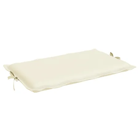 Coussin de chaise longue crème 186x58x4 cm tissu oxford