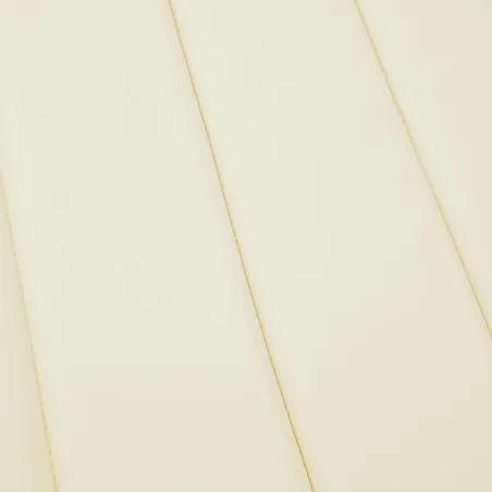 Coussin de chaise longue crème 186x58x4 cm tissu oxford