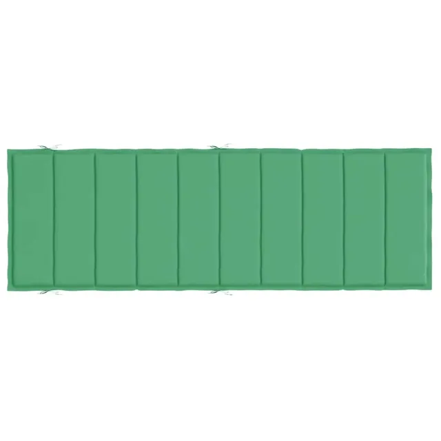 Coussin de chaise longue vert 186x58x4 cm tissu oxford